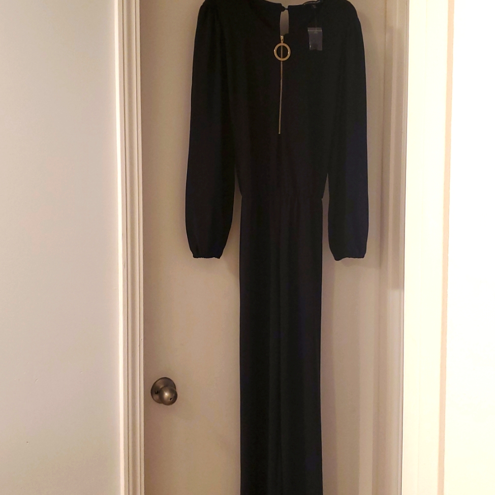 Boston Proper Jumpsuit Long-Sleeved.